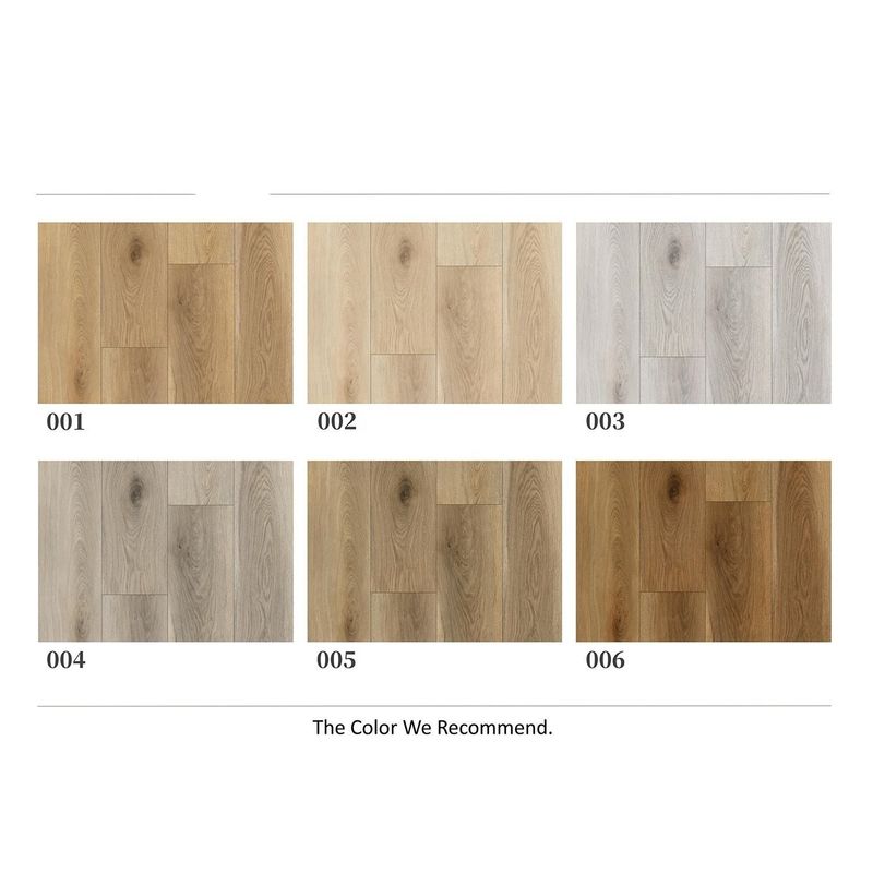 वुड ग्रेन यूनिलिन क्लिक एसपीसी फ़्लोरिंग 7 मिमी पीवीसी हाइब्रिड विनाइल प्लैंक फ़्लोरिंग