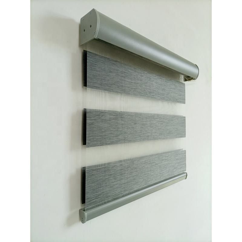 यूवी प्रूफ कॉर्डलेस कर्टेन ब्लाइंड्स डे एंड नाइट विंडो ब्लाइंड्स लाइटवेट