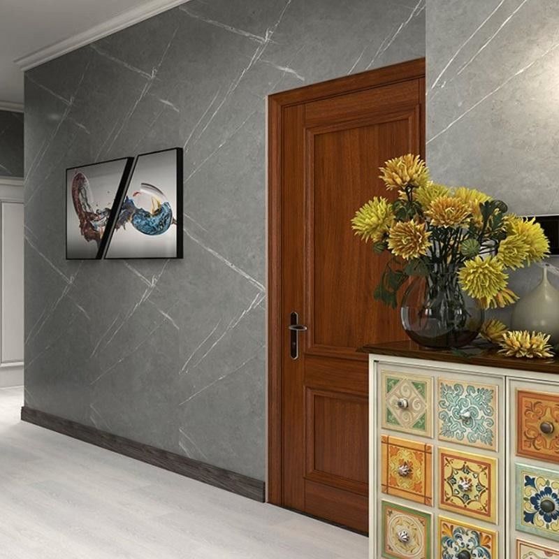 गर्म बिक्री पीवीसी प्लास्टिक एसपीसी दीवार बोर्ड आंतरिक जलरोधक संगमरमर बाथरूम दीवार पैनल गीले कमरे के लिए