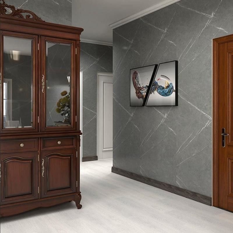 गर्म बिक्री पीवीसी प्लास्टिक एसपीसी दीवार बोर्ड आंतरिक जलरोधक संगमरमर बाथरूम दीवार पैनल गीले कमरे के लिए