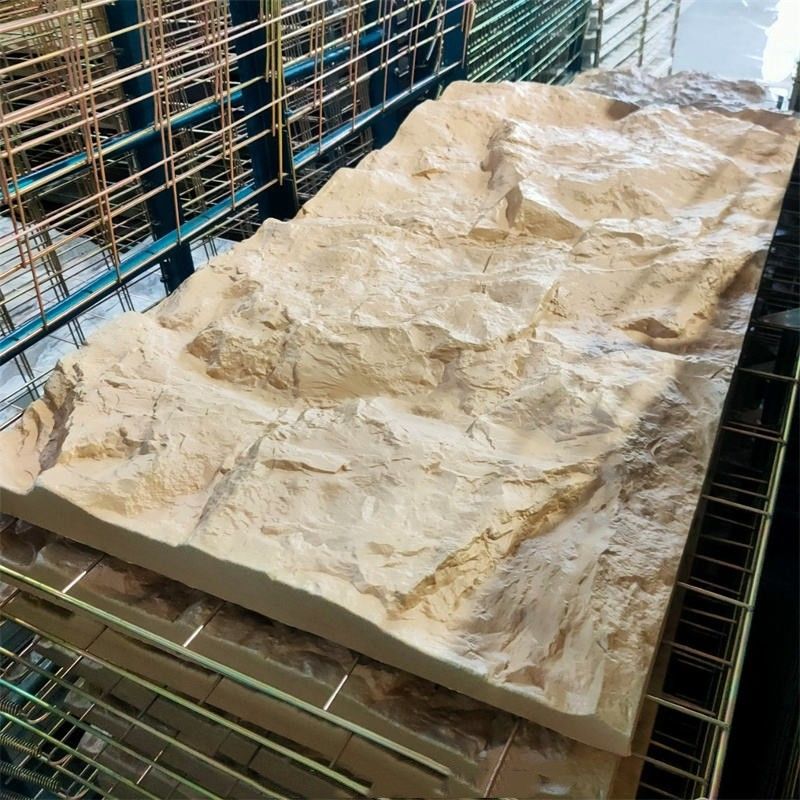 आंतरिक और बाहरी दीवार पीयू पत्थर पैनल नकली पत्थर कृत्रिम पत्थर दीवार पैनल