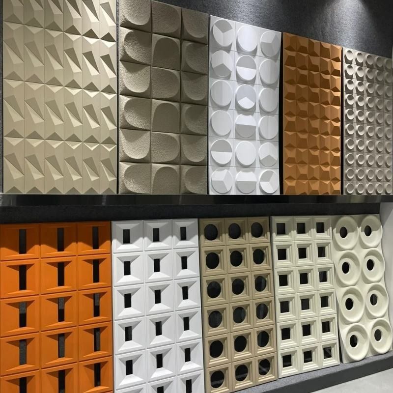 कारखाने की कीमत कृत्रिम संस्कृति पत्थर पीयू फोम पत्थर दीवार सजावट के लिए पीयू 3 डी दीवार पैनल