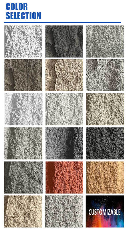 पु स्टोन वॉल पैनल पॉलीयूरेथेन स्टोन पैनल 3 डी वॉल पैनल बोर्ड कृत्रिम हल्के वजन स्लेट स्टोन