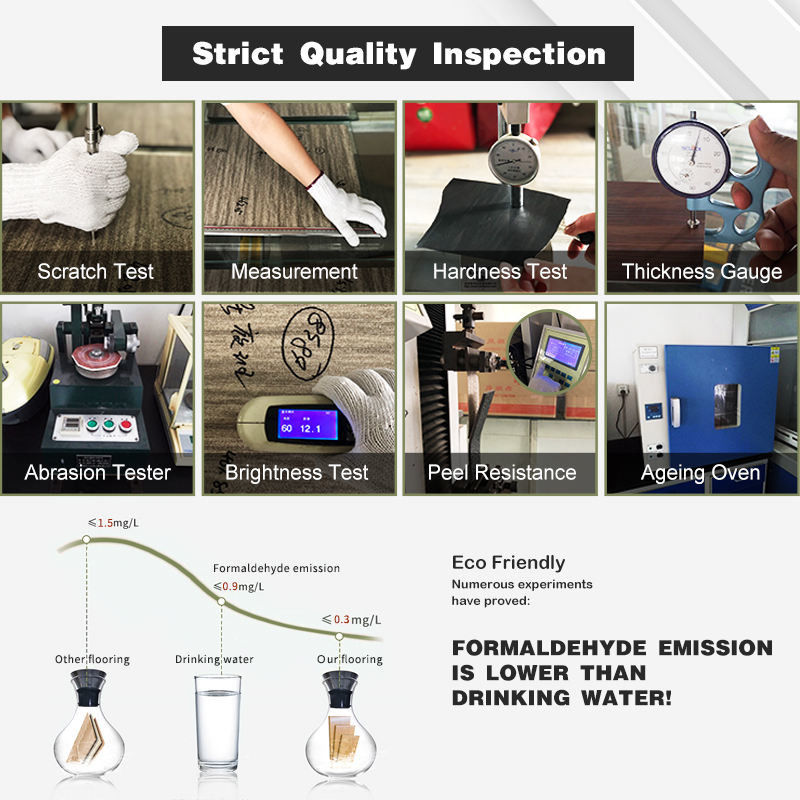 फैक्टरी मूल्य अग्निरोधक जलरोधी प्लास्टिक क्लिक फर्श एसपीसी घर कार्यालय के लिए पीवीसी एसपीसी एलवीटी एलवीपी विनाइल बोर्ड फर्श