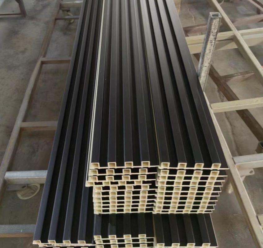 इनडोर लकड़ी प्लास्टिक कम्पोजिट क्लैडिंग फ्लोटेड वॉल बोर्ड डब्ल्यूपीसी आंतरिक दीवार पैनल