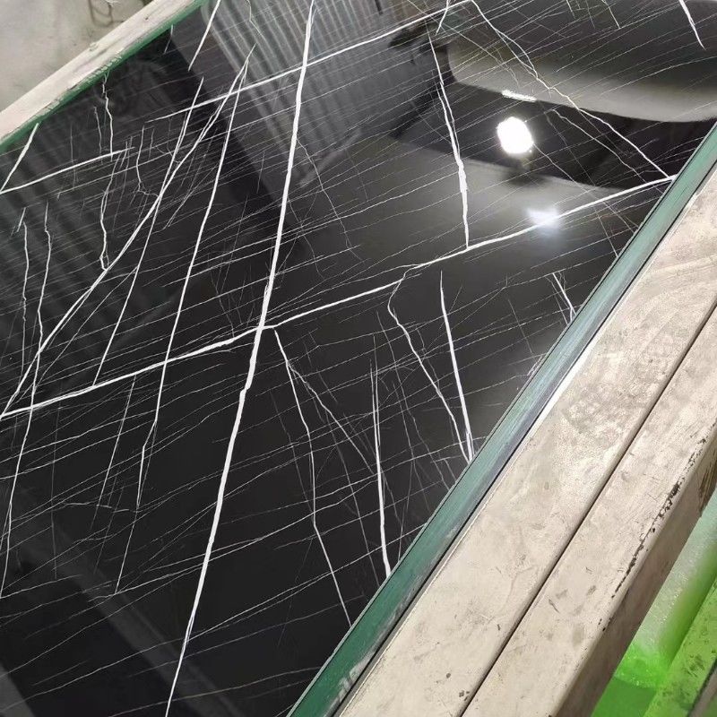 यूवी बोर्ड पीवीसी लेमिनेट शीट 1220*2440 मिमी आंतरिक सजावट संगमरमर की दीवार कवरिंग पैनल