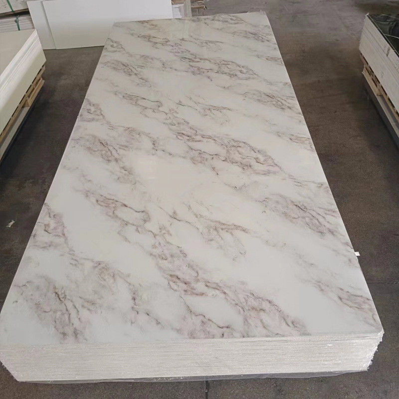 चीनी आपूर्तिकर्ता ने यूवी संगमरमर शीट वॉल पैनल इंटीरियर डेकोरेशन यूवी बोर्ड प्लास्टिक शीट पेश किए