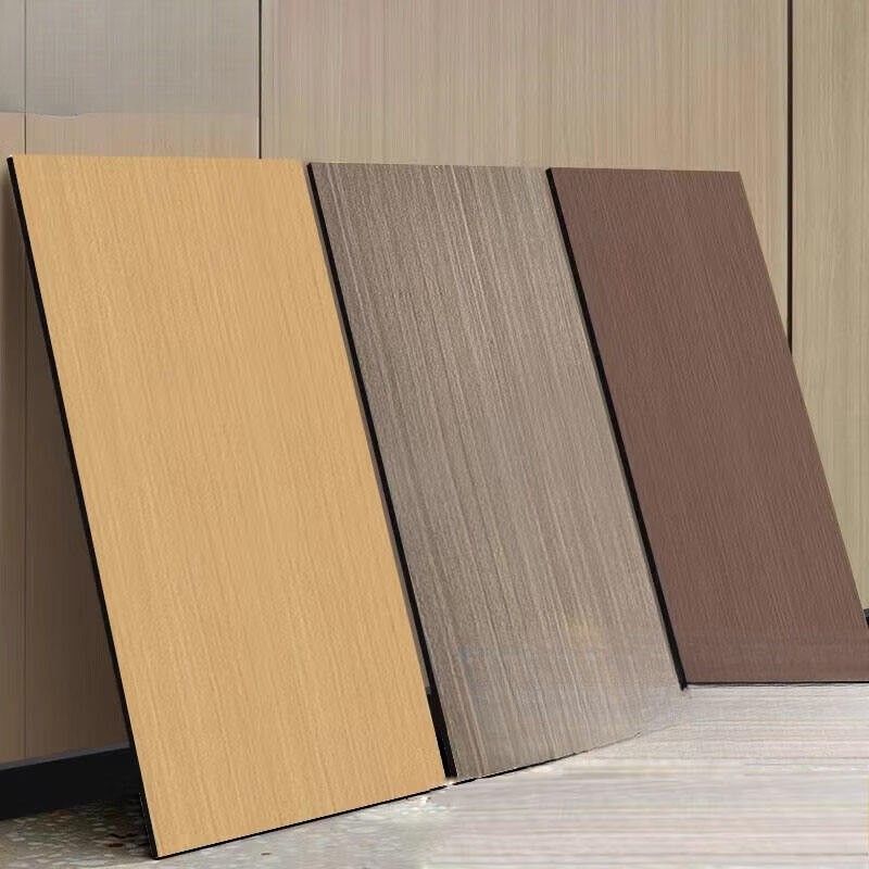 प्रकाश लक्जरी 8 मिमी लकड़ी का अनाज आंतरिक दीवार सजावट के लिए ध्वनिक पैनल उच्च गुणवत्ता वाले बांस लकड़ी का कोयला वैनर पैनल