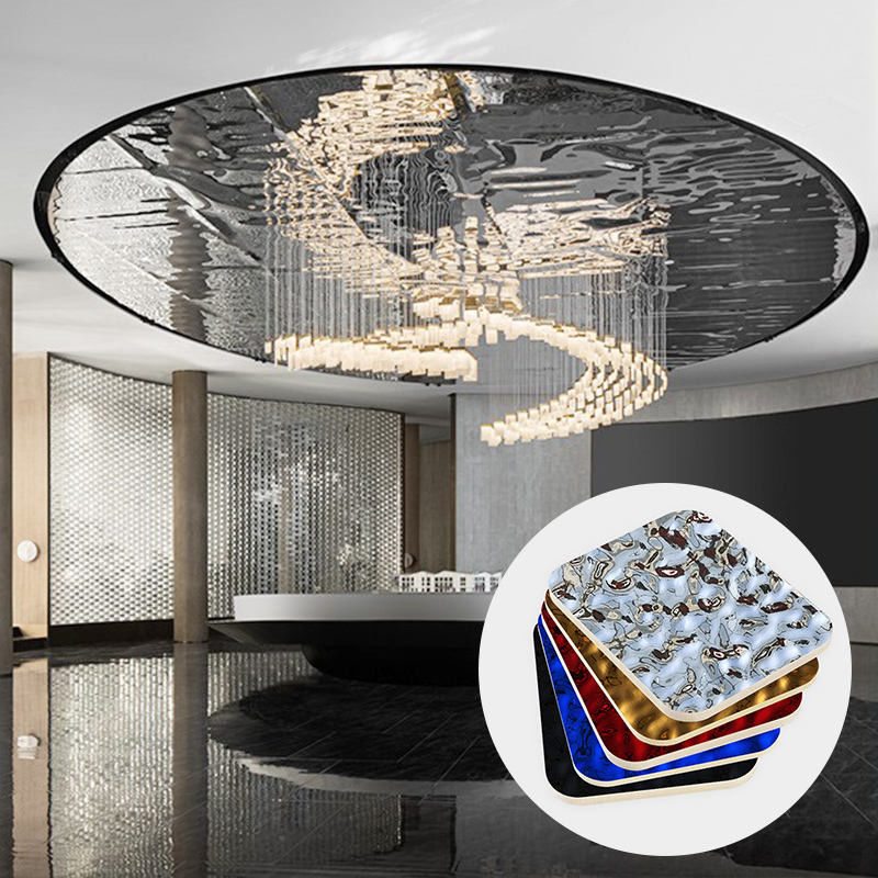 बांस लकड़ी का कोयले का पानी लहर लकड़ी का वैनर प्लेट कार्बन क्रिस्टल प्लेट बांस लकड़ी के फाइबर की दीवार पैनल