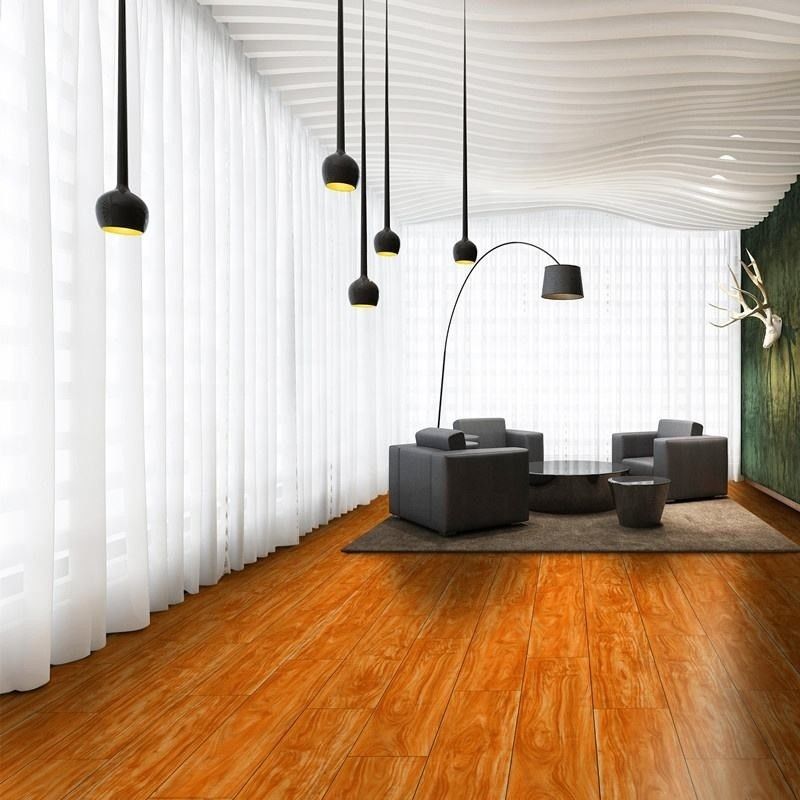 आधुनिक डिजाइन एसपीसी क्लिक प्लैंक विनाइल फर्श घर / कार्यालय / होटल के लिए विरोधी फिसलन पहनने के लिए प्रतिरोधी