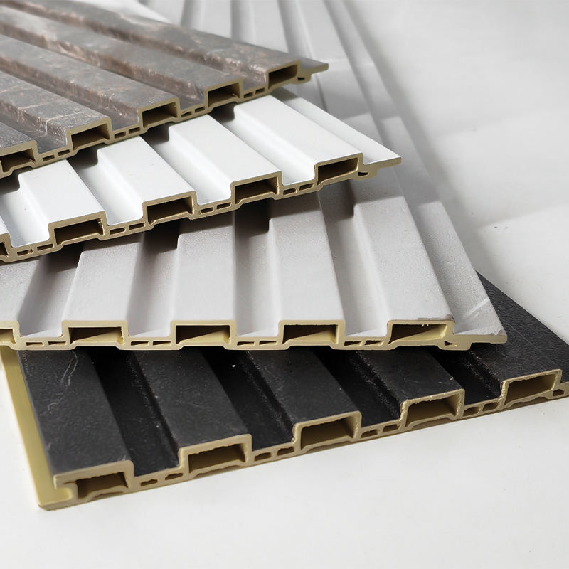 आधुनिक इंटीरियर आर्ट लुवर सजावटी 3d दीवार या छत और इनडोर टीवी पीवीसी कवरिंग पैनल के लिए फ्लोटेड डब्ल्यूपीसी वॉल पैनल