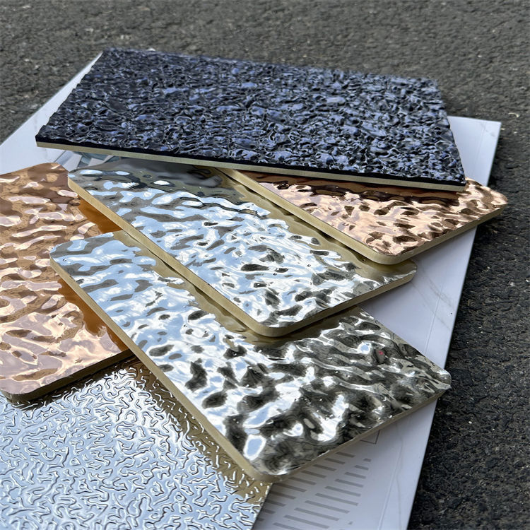 वाटरप्रूफ बांस लकड़ी के अनाज सजावटी दीवार पैनल आसान स्थापना