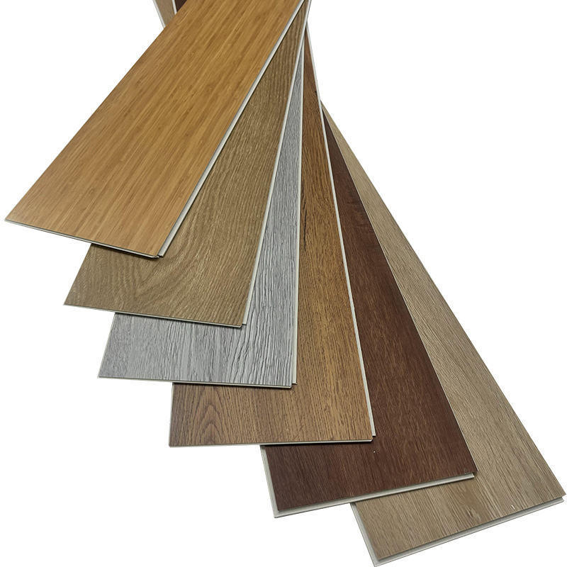 थोक में पहनने के लिए प्रतिरोधी लक्जरी विनाइल फ्लोरिंग एलवीटी एलवीपी एसपीसी डब्ल्यूपीसी क्लिक 5 मिमी वाटरप्रूफ रिजिड कोर एसपीसी टाइल फ्लोरिंग