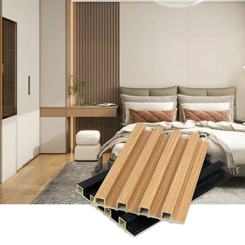 आधुनिक वाटरप्रूफ फ्लोटेड डब्ल्यूपीसी वॉल पैनल इनडोर होम डेकोरेटिव बैकग्राउंड पैनल