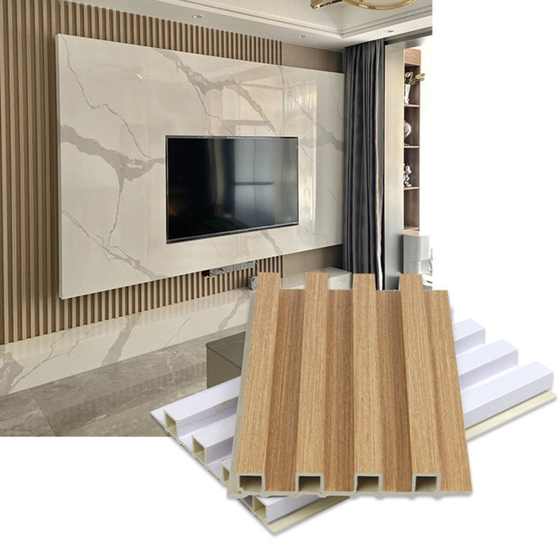 आधुनिक वाटरप्रूफ फ्लोटेड डब्ल्यूपीसी वॉल पैनल इनडोर होम डेकोरेटिव बैकग्राउंड पैनल