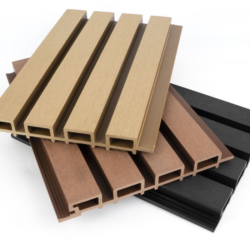 उच्च गुणवत्ता वाली वॉल क्लैडिंग Wpc बाहरी आउटडोर कम्पोजिट बाहरी Wpc वॉल क्लैडिंग पैनल आउटडोर Wpc वॉल क्लैडिंग