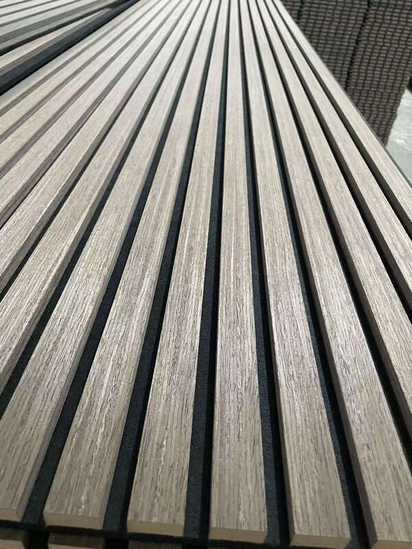 गर्म बिक्री ध्वनिक पैनल लकड़ी के स्लेट फ्लोटेड वॉल पैनल घर सजावट आंतरिक ध्वनि प्रतिरोधी वॉल पैनल