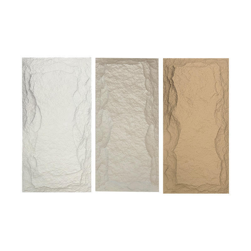 बहुआयामी आंतरिक हल्के पु कृत्रिम रॉक फनीर क्लैडिंग बाहरी 3 डी सजावट पत्थर की दीवार पैनल उच्च गुणवत्ता