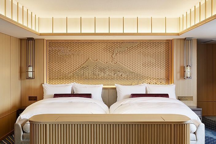 फर्नीचर या खिड़की के लिए जापानी शैली उच्च प्रौद्योगिकी पारंपरिक लकड़ी फूल चिप या कुमिको