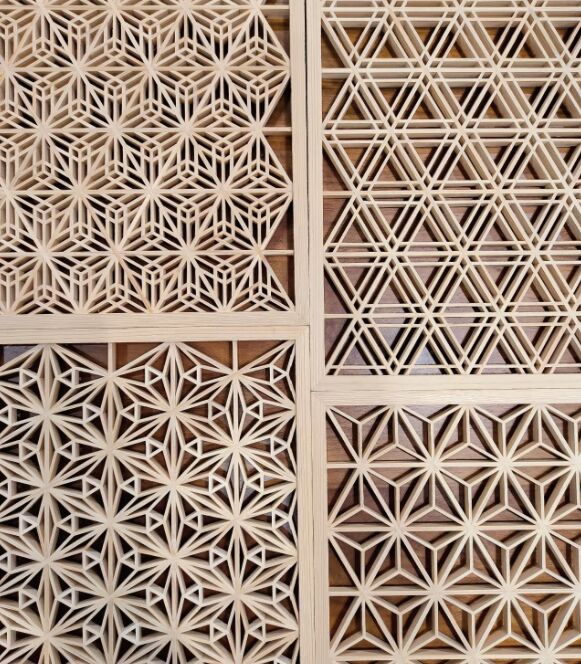 पारंपरिक सौंदर्यशास्त्र लकड़ी के टुकड़ों को एक साथ जोड़ने की लकड़ी का काम करने की तकनीक