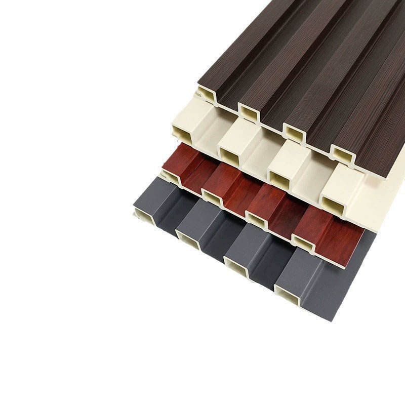 बाहरी पैनल डब्ल्यूपीसी वॉल पैनल वुड प्लास्टिक आधुनिक डिजाइन बोर्ड बाहर आउटडोर कंपोजिट डब्ल्यूपीसी 3डी पैनल बाहरी दीवार क्लैडिंग