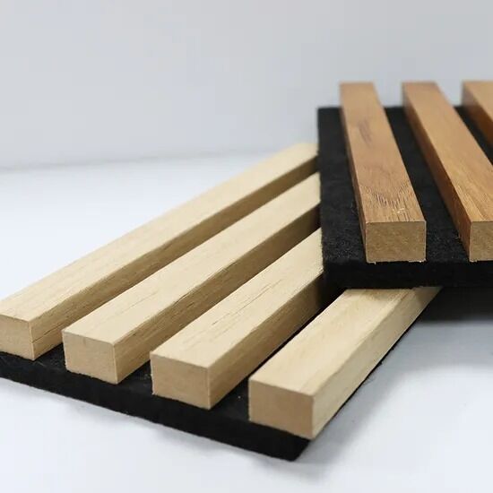 सजावटी आधुनिक डिजाइन लकड़ी का ध्वनिक दीवार कवरिंग पैनल ध्वनि अवशोषित