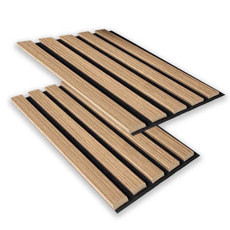 सजावटी आधुनिक डिजाइन लकड़ी का ध्वनिक दीवार कवरिंग पैनल ध्वनि अवशोषित