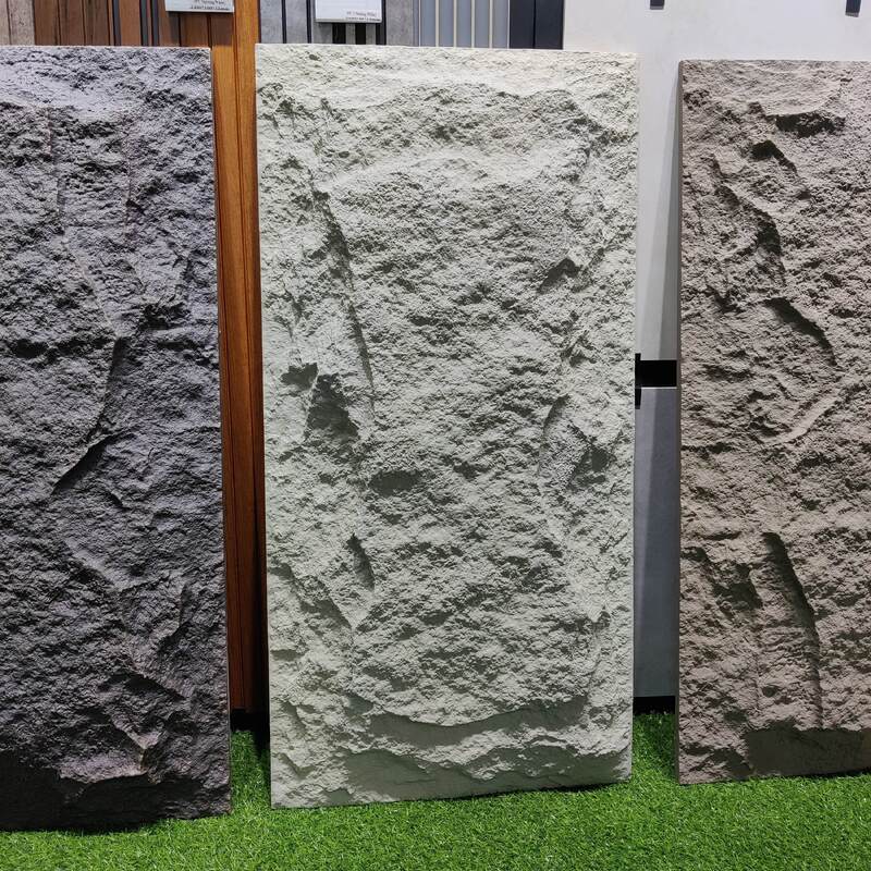 मुखौटा पीयू वॉल पैनल उच्च गुणवत्ता वाले पत्थर आसान स्थापना सजावटी गर्मी प्रतिरोधी आउटडोर और इनडोर वॉल पैनल