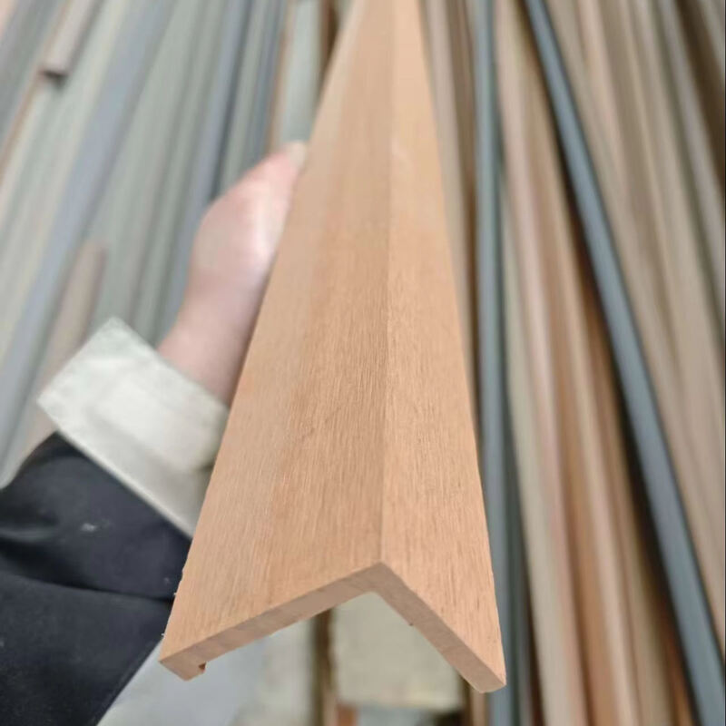 फैक्टरी मूल्य WPC आउटडोर सामान कोने लाइन कोने कवरिंग कोण पट्टी