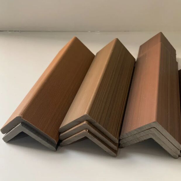 फैक्टरी मूल्य WPC आउटडोर सामान कोने लाइन कोने कवरिंग कोण पट्टी