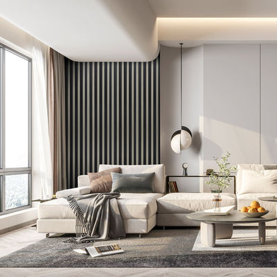 इको फ्रेंडली अपार्टमेंट इंटीरियर डब्ल्यूपीसी वॉल पैनल बिना फॉर्मेल्डिहाइड एंटी मॉथ के