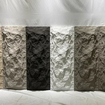 उत्तम आंतरिक और बाहरी स्थानों के लिए PU स्टोन वॉल पैनल मशरूम स्टोन डिज़ाइन