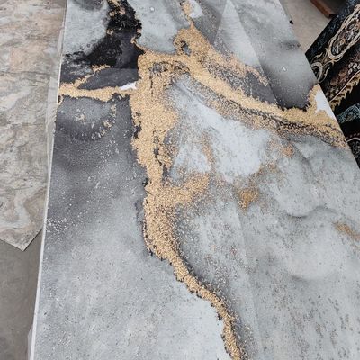 उच्च घनत्व पीवीसी फोम 1220*2440 संगमरमर पीवीसी शीट यूवी जलरोधक यूवी बोर्ड