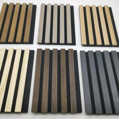 एफएससी प्रमाणित थोक felt ध्वनि अछूता बोर्ड ध्वनि अछूता दीवार पैनल लकड़ी ध्वनिक पैनल grooved ध्वनिक पैनल