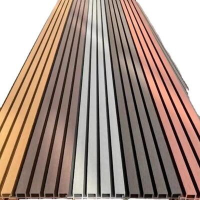 उच्च गुणवत्ता वाले जलरोधक WPC बाहरी दीवार पैनल बाहरी सजावट के लिए लकड़ी-प्लास्टिक मिश्रित सामग्री