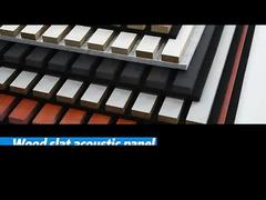 ध्वनिक लकड़ी की दीवार पैनल