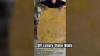 लचीले नरम पत्थर की दीवार पैनल आसान DIY स्थापना
